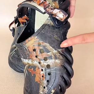 รองเท้าหัวโต Cr Echo Clog realtree edge รองเท้าผู้ชาย M7 และ M11 ล่าสุด ลายต้นไม้