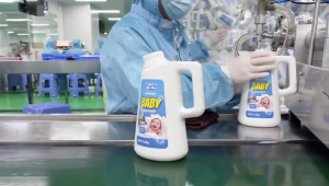 BigHi Baby Laundry Liquid Detergent Wash 1.2L Bottle Antibacterial Liquid Detergent for Babies Tiny