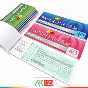 Kwitansi / Kuitansi Paperline Kecil (KT 40 M) isi 40 Lembar