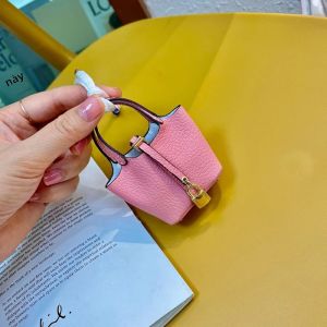 Mini House Túi Đựng AirPod Cầm Tay Di Động Dây Cầm Tay Ví Da Nhỏ Đa Chức Năng Cho Tai Nghe Pro 2 3 2and1