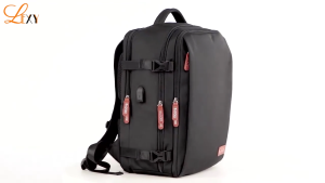 LEXY Tas Pergi Wanita Multifungsi Tahan Air Ransel Fashion Dengan Tas Sepatu Terpisah(35L/16 inch)