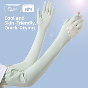 Sun UV Protection Cooling Sleeve Gloves