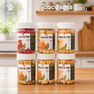 Bestbud Coco Bites - Pet Biscuit for Dogs and Cats (Gluten Free!)