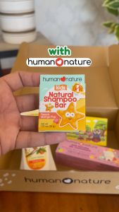 Human Nature Kids Natural Shampoo Bar (No Harmful Chemicals)