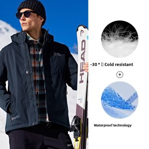 Jeep | Jeep Mens Outdoor Down Jacket Thermal Storage Waterproof Skiing Climbing Clothes Lightweight Breathable Spring Autumn Wear