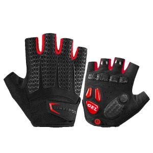 RockBros | Găng Tay Đạp Xe Nam Mùa Xuân Hè Nửa Ngón Chống Sốc Silicone