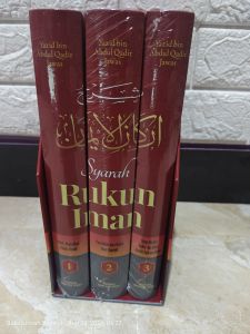 Buku Syarah Rukun Iman (1 Set 3 Jilid Lengkap) - Penerbit Pustaka Imam Asy Syafii