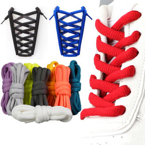 0.9cm Half-Round Shoelaces High-Quality Laces for Sneakers and Basketball Shoes 1Pair/3Pair