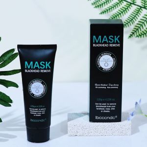IBCCCNDC Blackhead Remover Mask  Activated Charcoal Peel Off Mask for Blackheads Removal For All Skin with Brush