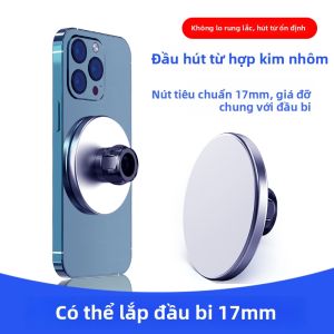iokex | Đế Sạc Không Dây Tương Thích Magsafe Cho Ô Tô Và Bàn Làm Việc Đầu Bi 17mm