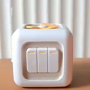 6 in 1 Montessori Cube Toys Sensory Busy Board Baby Practice Skills Drawer Cube Educational Toys Childrens Day Gift