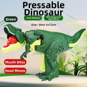 Dinosaur Toy T-Rex Biting Head Movement 3 to 6 Years Old