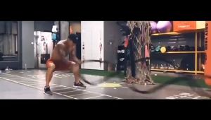 Heavy Jump Rope Skipping Rope Workout Battle Ropes for Men Women Total Body Workouts Power Training Improve Strength Building Muscle....