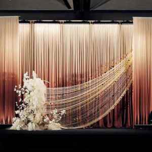ciiemen | Gradual Change Translucent Decorative Curtain