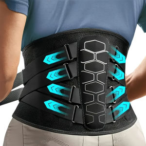 Back Brace for Lower Back Pain Relief - Lumbar Support Belt for Men & Women Herniated Disc Bionic Design for Work