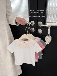 Áo Thun Cổ Dễ Thương Thoáng Khí