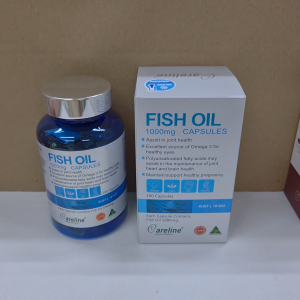 Viên uống bổ sung Omega 3 Fish Oil hỗ trợ cải thiện thị lực hộp 100 viên