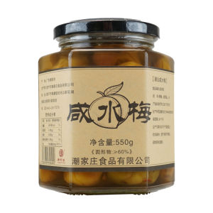 Salty Water Plums TsaoShan Green Plum Sour Plum Water Steamed Fish Plum Juice Fruit Pregnant Women Salted Plum