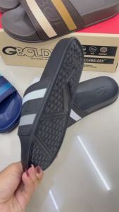 H รองเท้าแตะแกมโบ รองเท้าแบบสวม แตะแบบสวม รุ่น 42214 Size 36-44 สี สี ดำ กรม น้ำตาลเข้ม