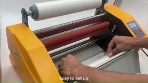 Risefully Quaff Hot & Cold Roll Laminator A3 Size with Reverse Function