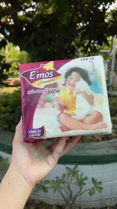 [giaonhanh] KHĂN GIẤY VUÔNG EMOS [ 50 tờ ] 330×330