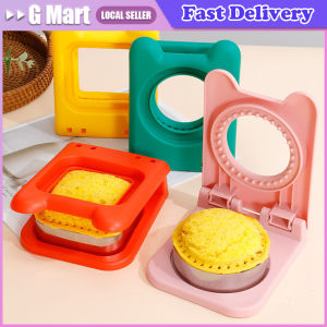 Sandwich Cutting DIY Stainless Steel Square Circular Heart Mickey Dinosaur Bread Toast for Kids Lunch Kitchen Baking Mold Tool