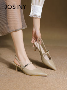 Josiny | New 2026 Style Summer Buckle Heel Sandals