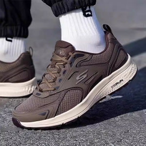 Skechers | Cushioning Summer New Mesh Soft Bottom Mens Running Shoes