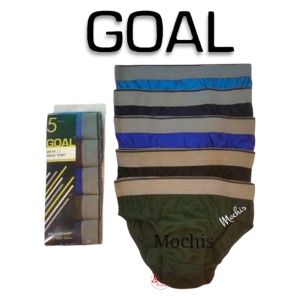 Elevate Your Style with Goal Men's 5pcs Colored Briefs