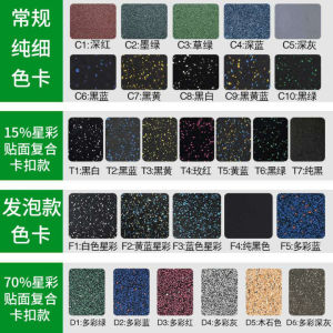 Gym Rubber Mat Shock Absorption Pad Dumbbell Zone Home Fitness Sports Floor Noise Reduction Mat GeeksPower Gym Mat