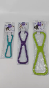 ของเล่นสุนัข เชือกยางกัด จากยางพาราแท้  Kazoo TUG ของเล่นหมา พรีเมี่ยม Rubber Dog toy