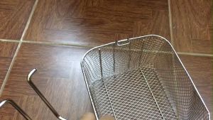 Rổ chiên nhúng DORON chất liệu inox dày dặn chắc chắn