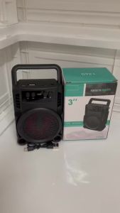 Ansait ลําโพฝ3 นิ้ว จัดหนัก พลังเสียงเต็มๆ!!!ลำโพงบลูทูธ ไฟLED GTS-1360เสียงดี เบสหนัก ฟังก์ชั่นครบครันสุดๆ