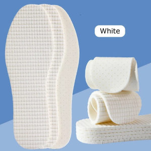 1Pair Latex Odor Resistant Insoles Breathable and Sweat Absorbing Insoles for Sports Shoes Men and Women Leisure Massage Insoles