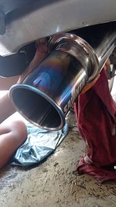 Savinta Knalpot Racing Mobil Manual Matic SBLv5 Stainles Suara Bass Empuk Adem