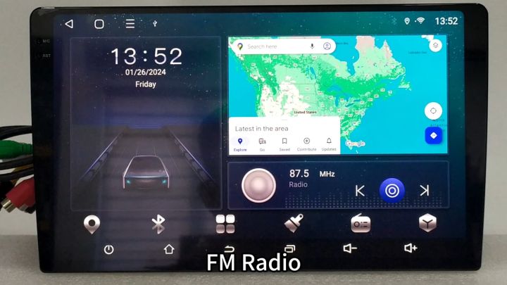 New 2024【6gb+128gb】2k Screen Ts18 Octa-core Android Car Player Radio 