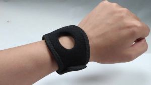 Đai Hỗ Trợ Cổ Tay BRACEFULL Dành Cho Rách Sụn TFCC Đau Cổ Tay Bên Trong Có Đệm Vòng Và Dây Đai Nylon Dệt Kim Dùng Cho Tay Phải Và Tay Trái