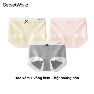 Secret World | Quần Lót Nữ Bông Chống Khuẩn Ngọt Ngào và An Toàn Không Ma Sát
