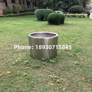 Road Isolation Plant Box Wooden Pattern Welded