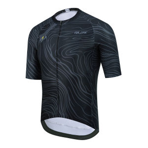 RAUDAX Mens Cycling Jerseys with 3 Pockets Summer Quick Dry Bicycle Clothing Suits Breathable Bib Shorts Bike Jersey Sets