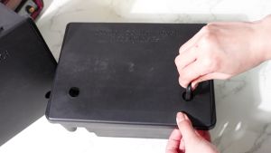 กล่องดักหนู มีกุญแจล็อค กับดักอัตโนมัติ กล่องใส่เหยื่อกำจัดหนู กรงหนู กล่องดักหนู ไม่ต้องใช้สารเคมีและไม่ต้องสัมผัสโดนตัวหนู