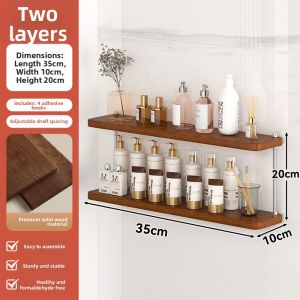 Wall Mounted Shelf No Drilling