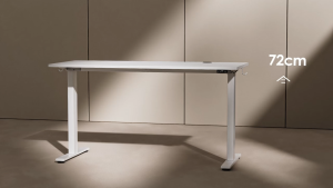 OffiGo 140CM/120CM Electric Height Adjustable Desk Ergonomic Table with Memory Function for Home Office