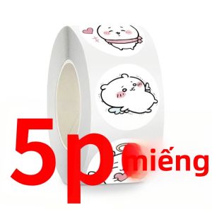 Bandai | Hoạt Hình Cuộn Dán Dễ Thương Biểu Hiện DIY Decal Cho Trẻ Em Notebook Điện Thoại Di Động Máy Tính Để Bàn ACG Trang Trí