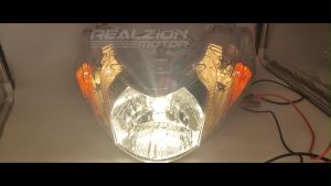 REALZIONMOTOR For Yamaha Mio i 125 125s M3 Led Headlight Head Lamp 1Pc