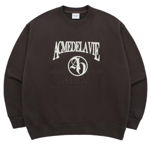 Acme de la vie | Casual Loose Logo Print Hoodie