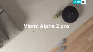 Viomi Alpha 2 Pro Smart Robot Vacuum Cleaner | Self Empty | 4000pa Suction Power | 4 Line Laser Navigation | 1Year Warranty
