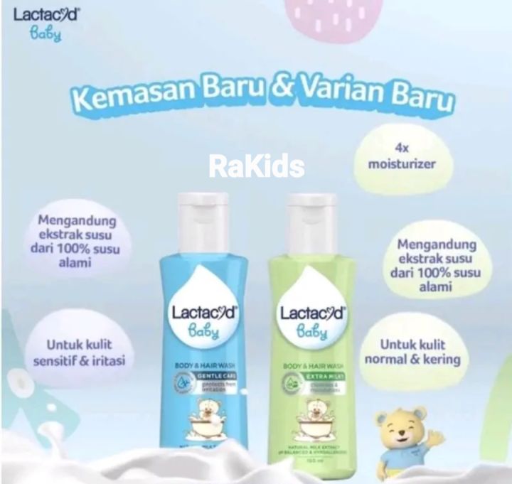 lactacyd baby liquid soap 60ml Sabun Bayi Lembut Untuk Kulit