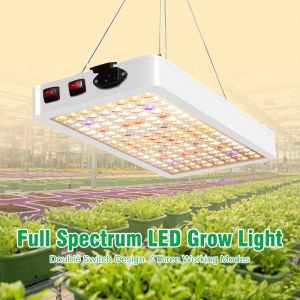 ไฟปลูกต้นไม้ LED Grow Light เต็มสเปกตรัม 900W SMD2835 แสงดี 2มมถึงเท่าไหร่ ให้ดีทุกชน