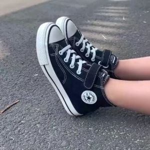 No.68-Giày Cho Bé Gái Giày Cho Bé Trai Giày Bata Thể Thao Converse Cổ Cao Hàng Quảng Châu Cao Cấp Từ 3 Đến 10 Tuổi.